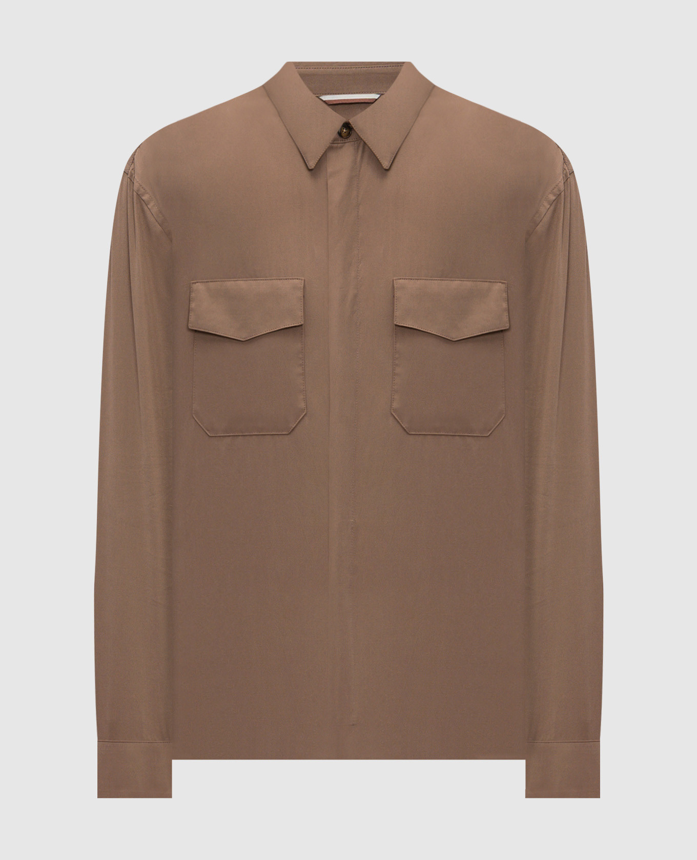 Brown shirt