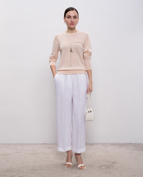 Peserico Pink wool jumper A99059F18K09169