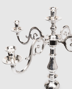Broggi 1818 Ambasciata silver candlestick for five candles 3100218537