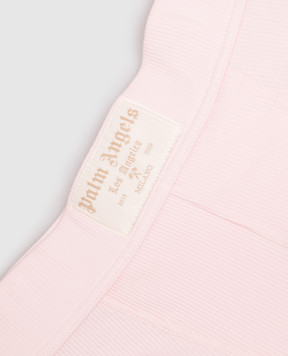 Palm Angels Pink logo patch briefs PLA1UWBT08SI
