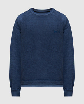 Juun.j Blue wool sweatshirt JC5941P04Q