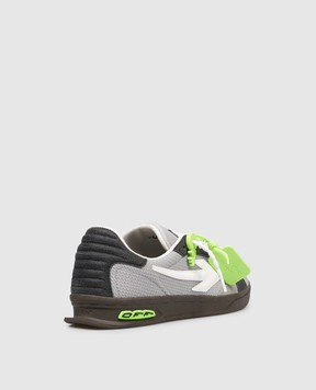 Off-White End Of Play grey combination sneakers OMIA2ALS26FAB001