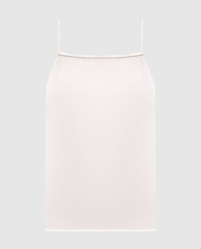 Peserico White silk top A08921D02372
