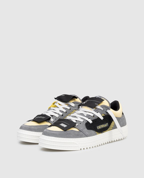 Off-White Grey 3.0 Off Court combo sneakers OMIA29KS26LEA002