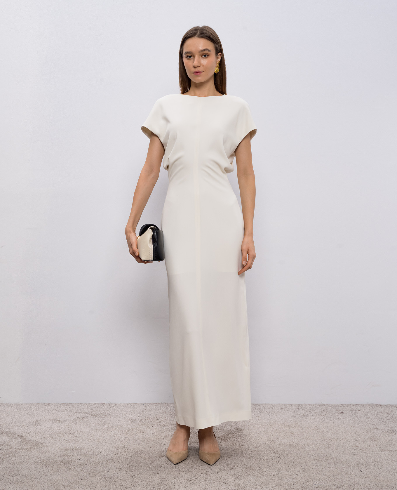 

White dress with wool Agnona