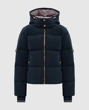 Thom Browne Blue wool down jacket FBD074XF0923