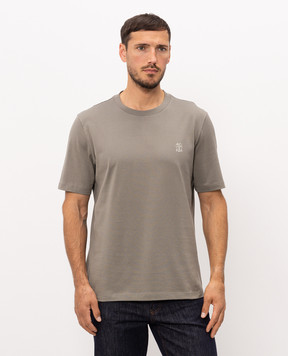 Brunello Cucinelli Khaki T-shirt M0B138440