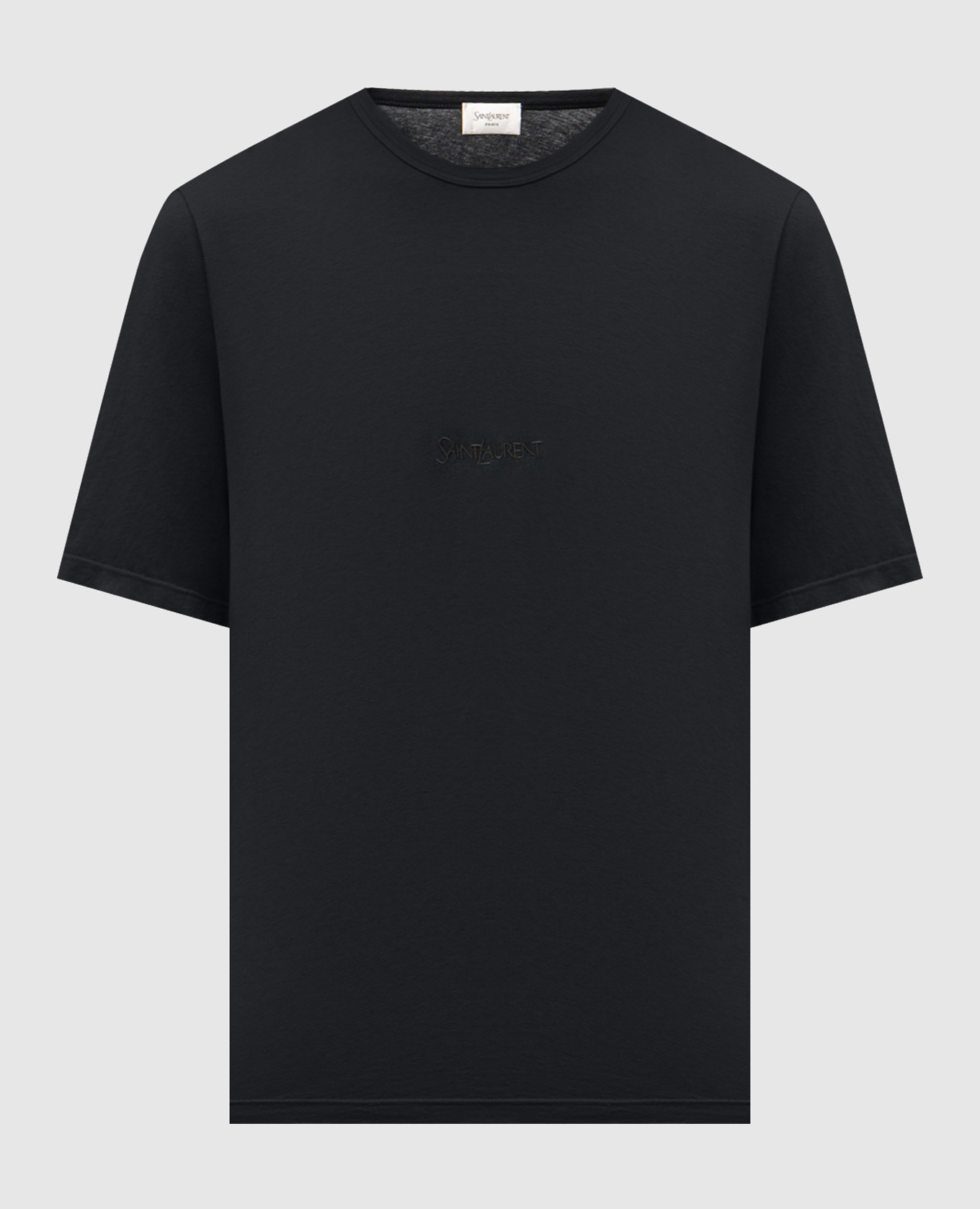 

Grey T-shirt with logo Saint Laurent