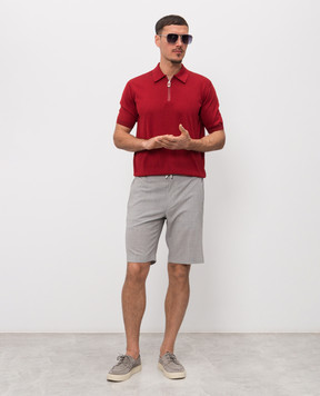 Stefano Ricci Gray wool shorts M1T6100331W0012U