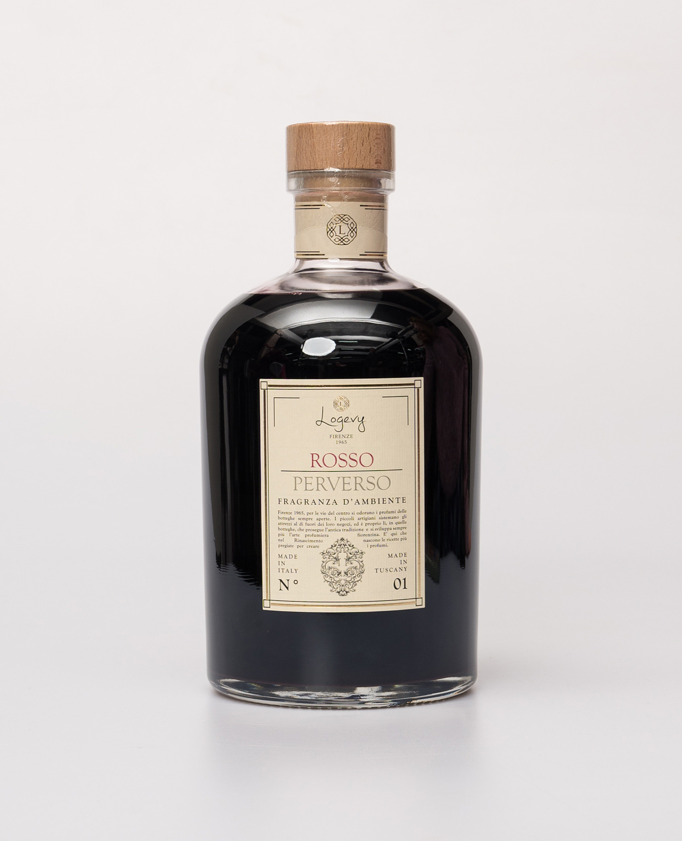 

Aroma diffuser Rosso Perverso with logo  Logevy, Burgundy