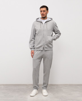 Brunello Cucinelli Grey joggers MM8313263G