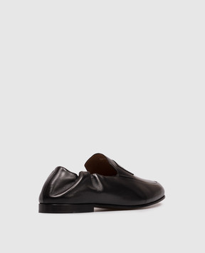 Givenchy Label black leather loafers BH203UH1Y5