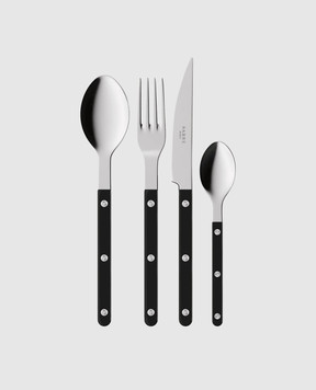 Sabre Paris Bistrot black cutlery set for 6 people BISTROTSOLIDMISBLA24pz