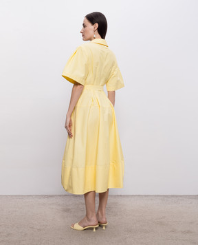 Simkhai Deanna yellow dress 2261141N