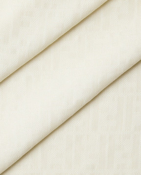 Fendi Ivory wool, silk and cashmere patterned scarf FXT388B1VK