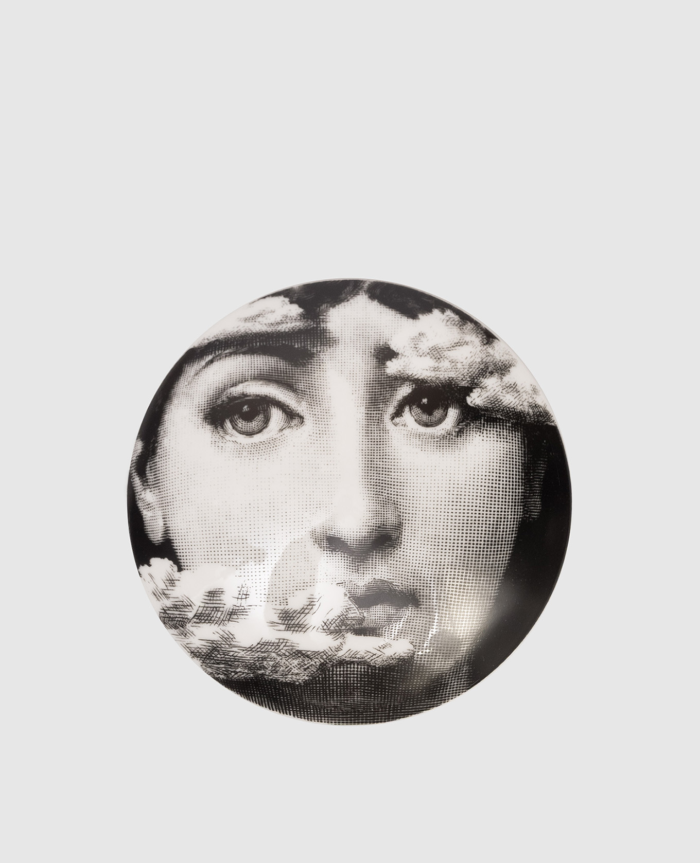 

Black porcelain trifle stand Tema e Variazioni Fornasetti