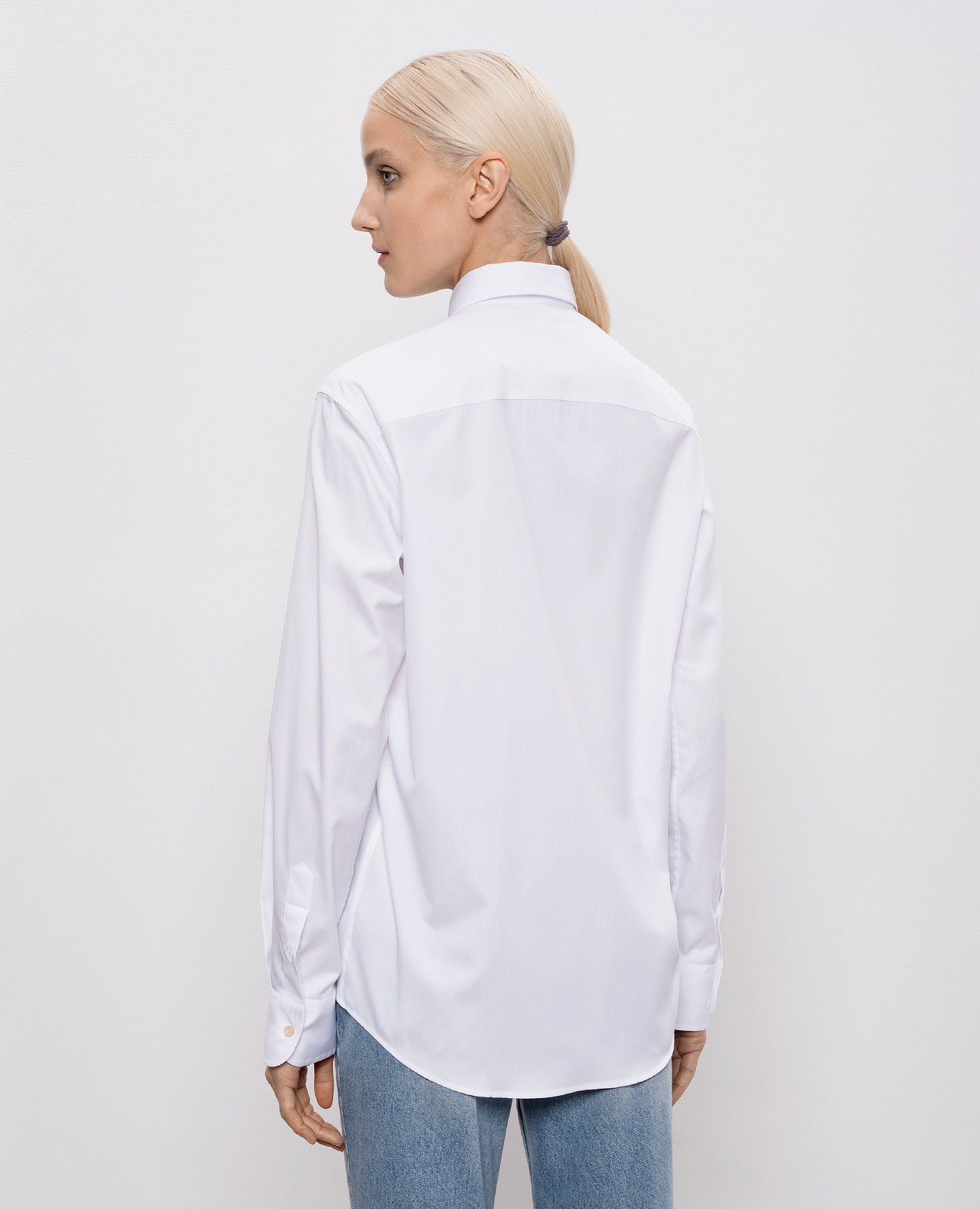 

White shirt with monogram Valentino