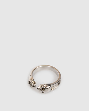 Alexander McQueen Silver ring 855354J160Y