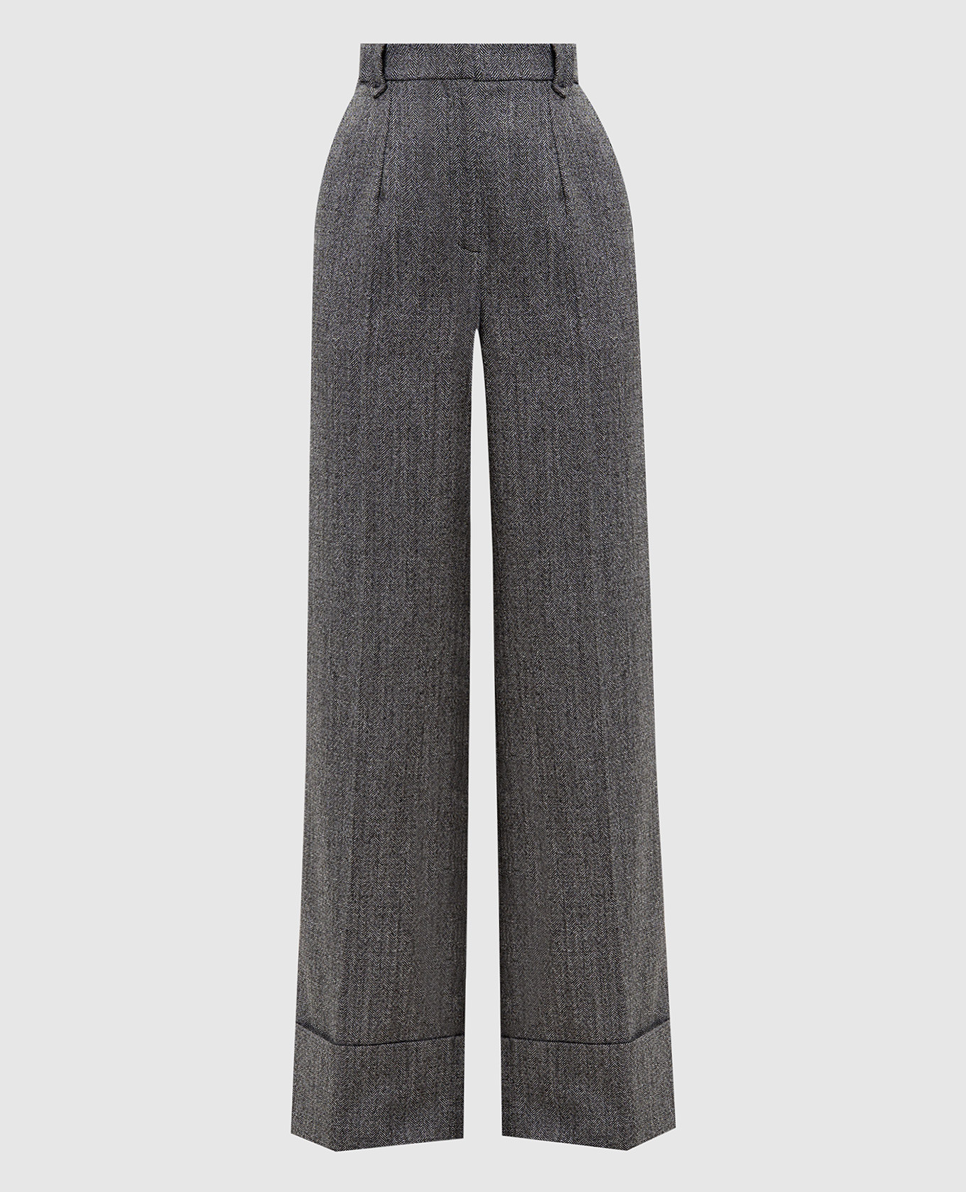 

Gray patterned pants Nissa, Grey