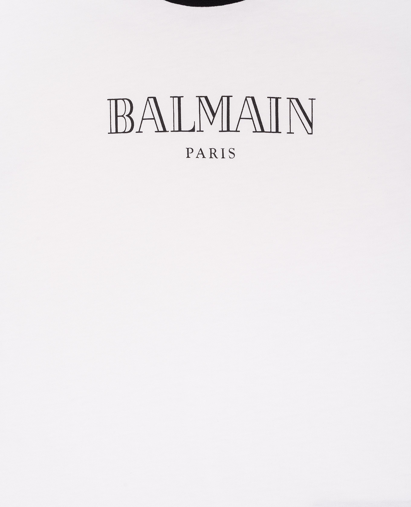 

Children's white T-shirt with logo Balmain