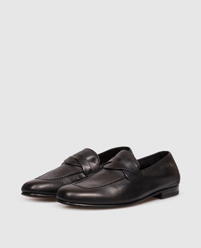 Tom Ford GIGI black leather loafers J1556LBU002N