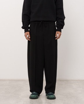 Ami Paris Black wool pants UTR918WV0211