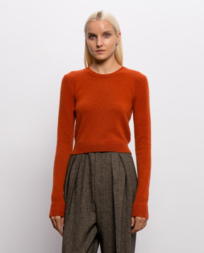 Saint Laurent Terracotta cashmere sweater 871009Y77LF