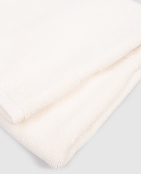 L'appartement Beige terry bathroom rug Brighton BRIGHTONBATHMAT