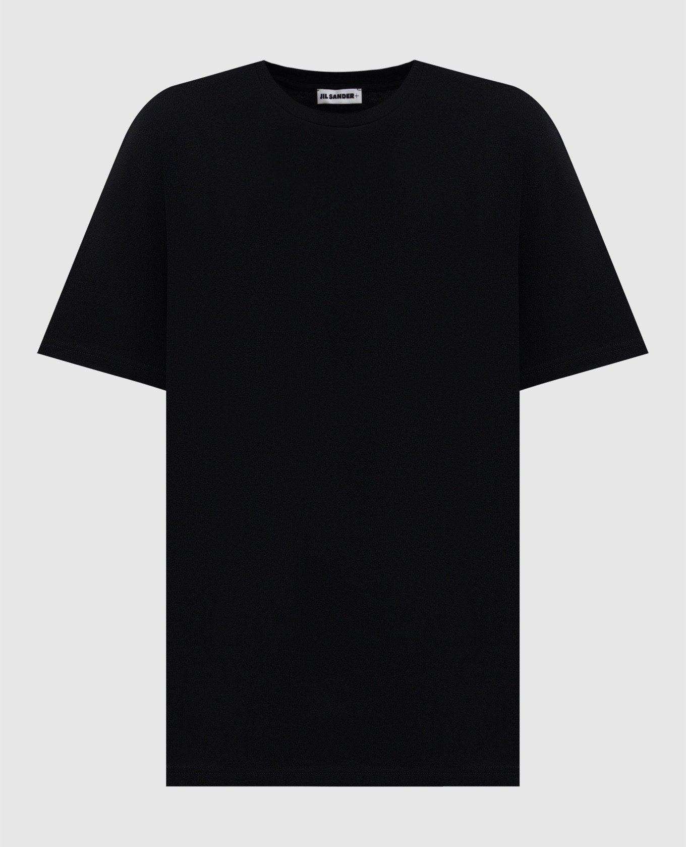 

Black T-shirt with logo patch Jil Sander