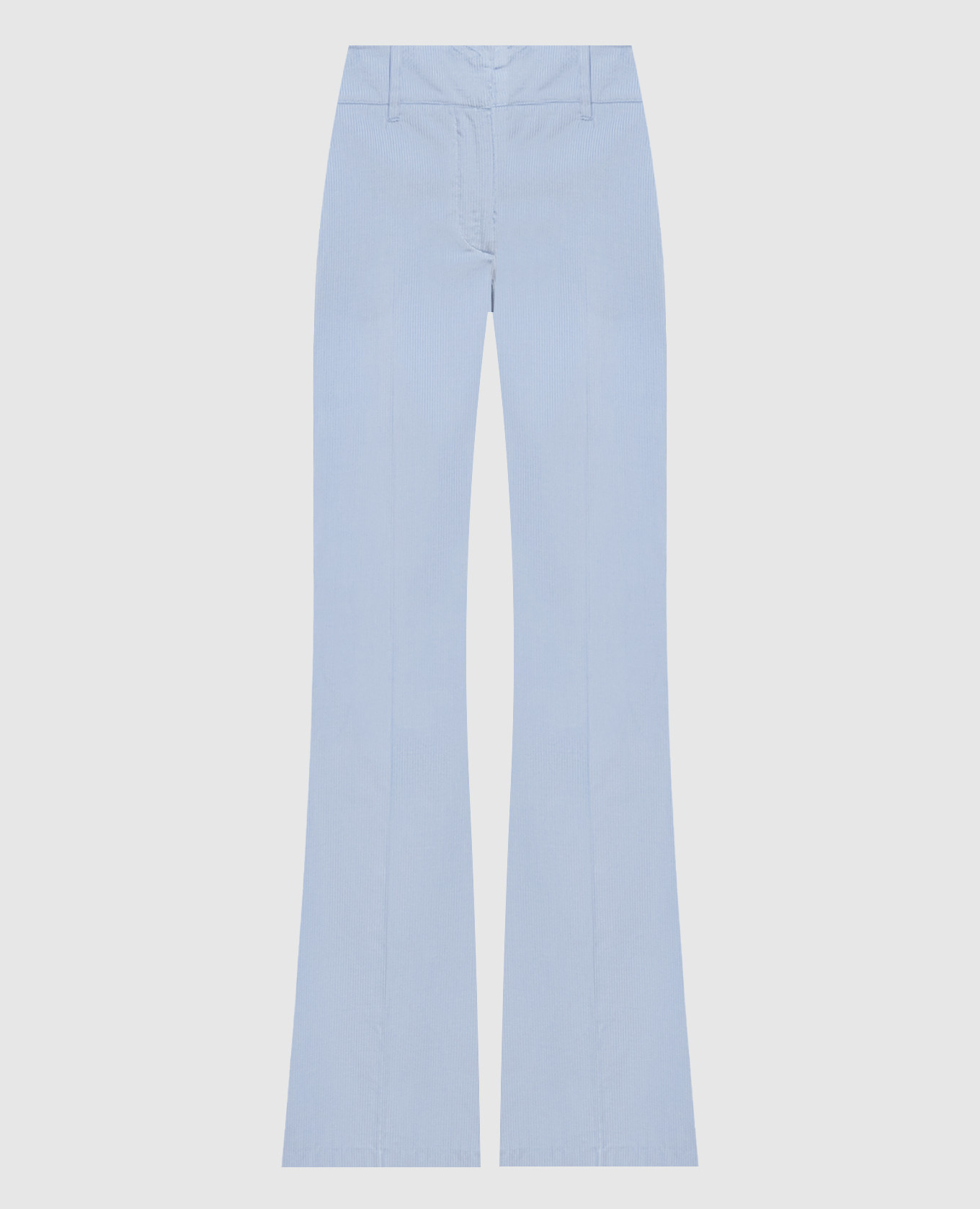 Ianthe Blue Corduroy Flare Pants