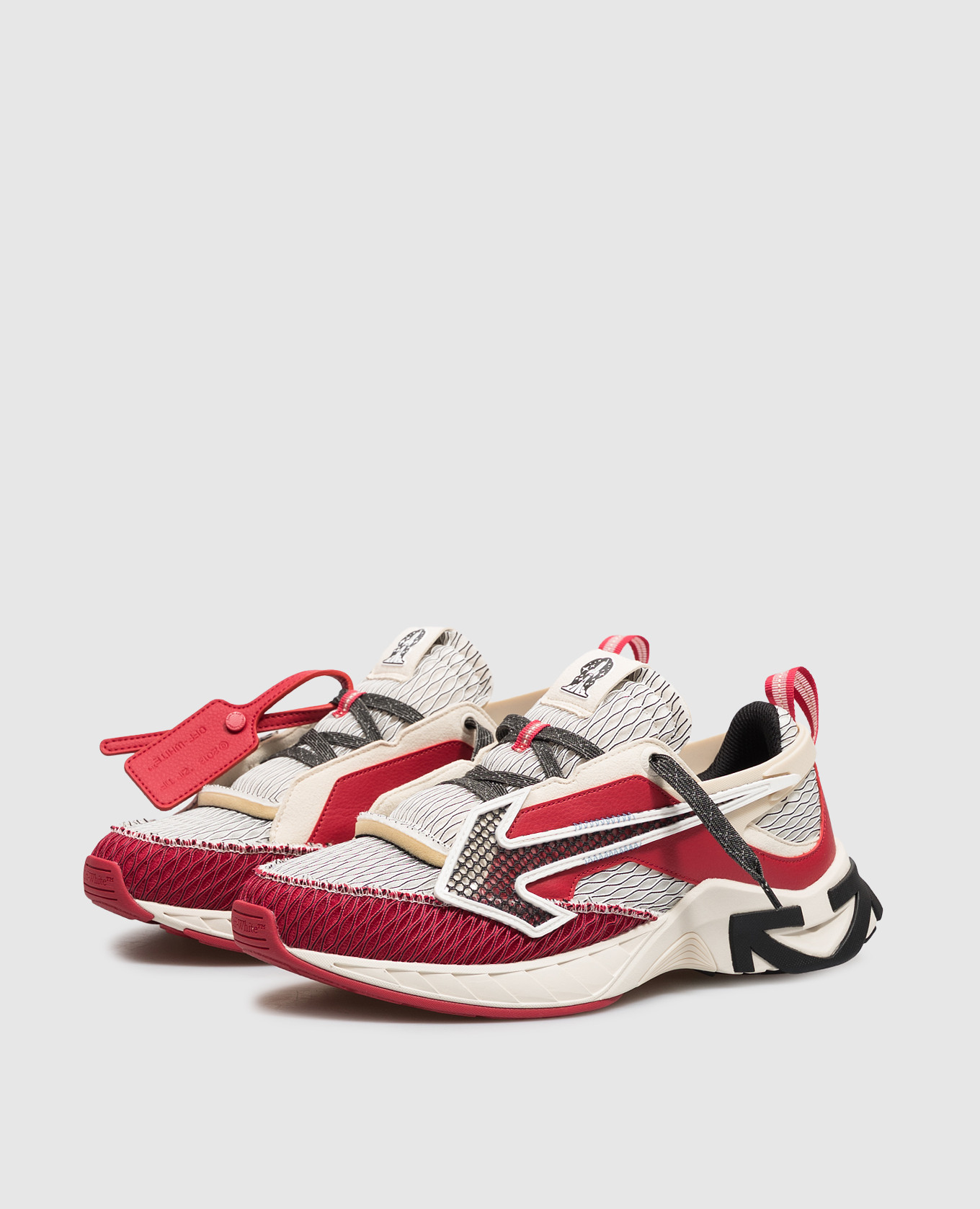 Red Space Memo sneakers Off-White 2