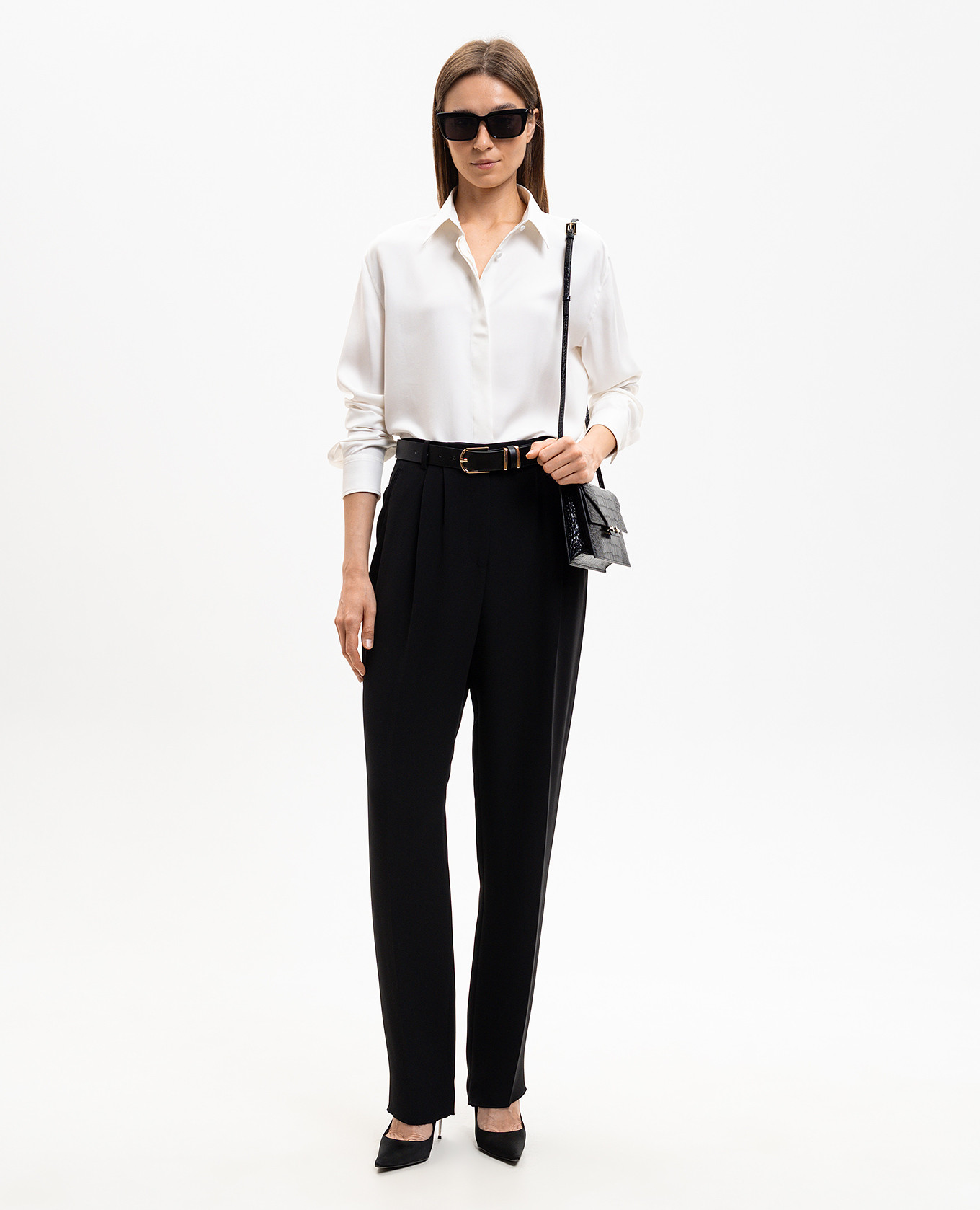 White silk blouse Tom Ford 2