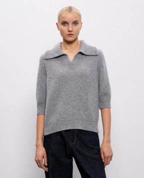 LISA YANG Lailai grey cashmere and silk sweater 2025344