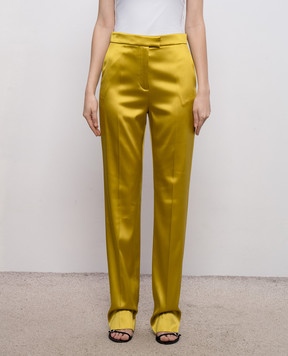 Valentino Yellow silk pants 8B0RB786A8H