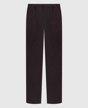 Agnona Brown pants T709U3YU2112