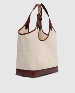 Versace Rivière beige tote bag 10243231A17864