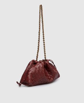 Bottega Veneta Red leather pouch bag Notte 844626V3IV0