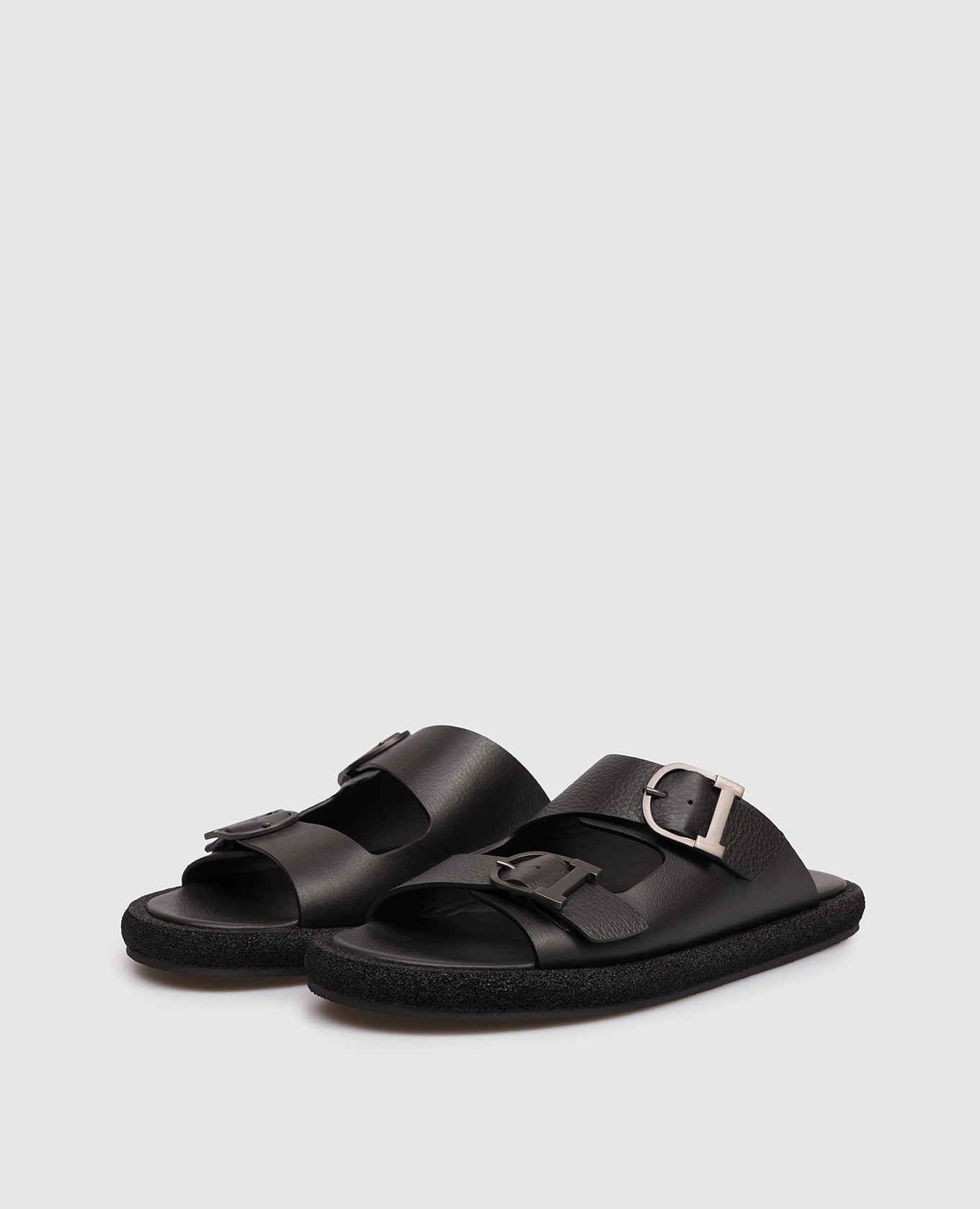 

Pablo black leather flip-flops Iceberg