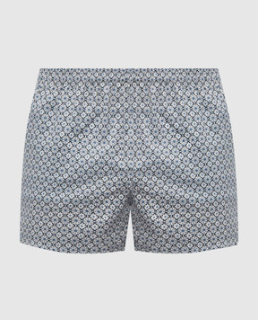 Zimmerli Blue printed boxer briefs 469027201939