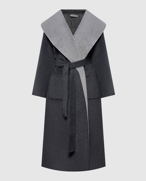 Simkhai Grey reversible Allura wool coat 5267005WL