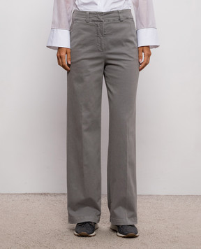 Peserico Gray pants A04736T302479