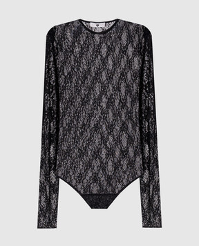 Twinset Black lace bodysuit 262LI2NEE