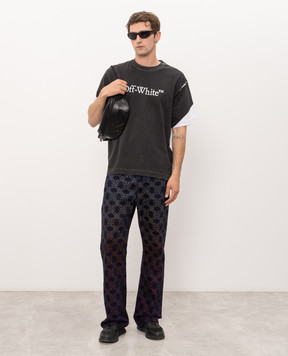 Off-White T-shirt with logo print 44MAA120F26J01D