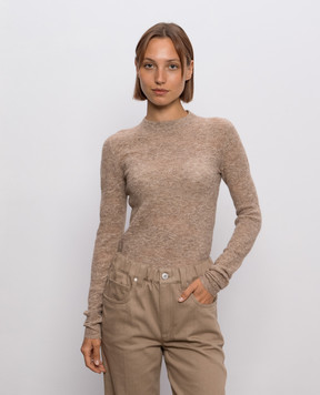 Brunello Cucinelli Beige patterned jumper MFR491700P