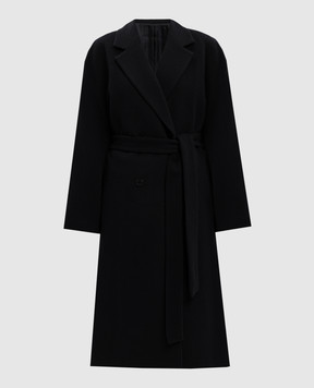 Juun.j Black double-breasted wool coat JW5Y30W515
