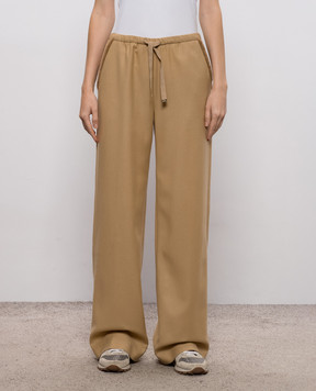 Herno Beige wool pants PT000273D33478