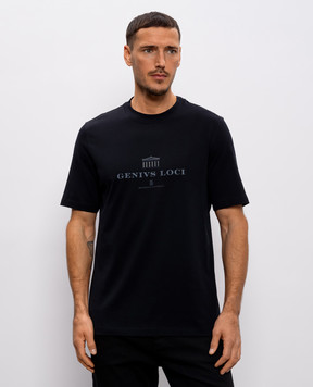 Brunello Cucinelli Genius Loci black t-shirt M0B138520