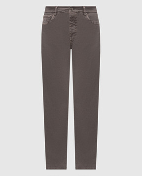 Brunello Cucinelli Gray jeans M277PD3210