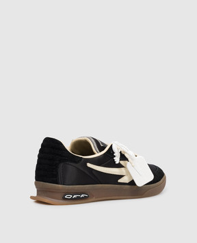 Off-White Black End Of Play combo sneakers OMIA2ALS26FAB002