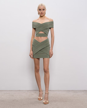 Balmain Green top GF0AB580KJ75